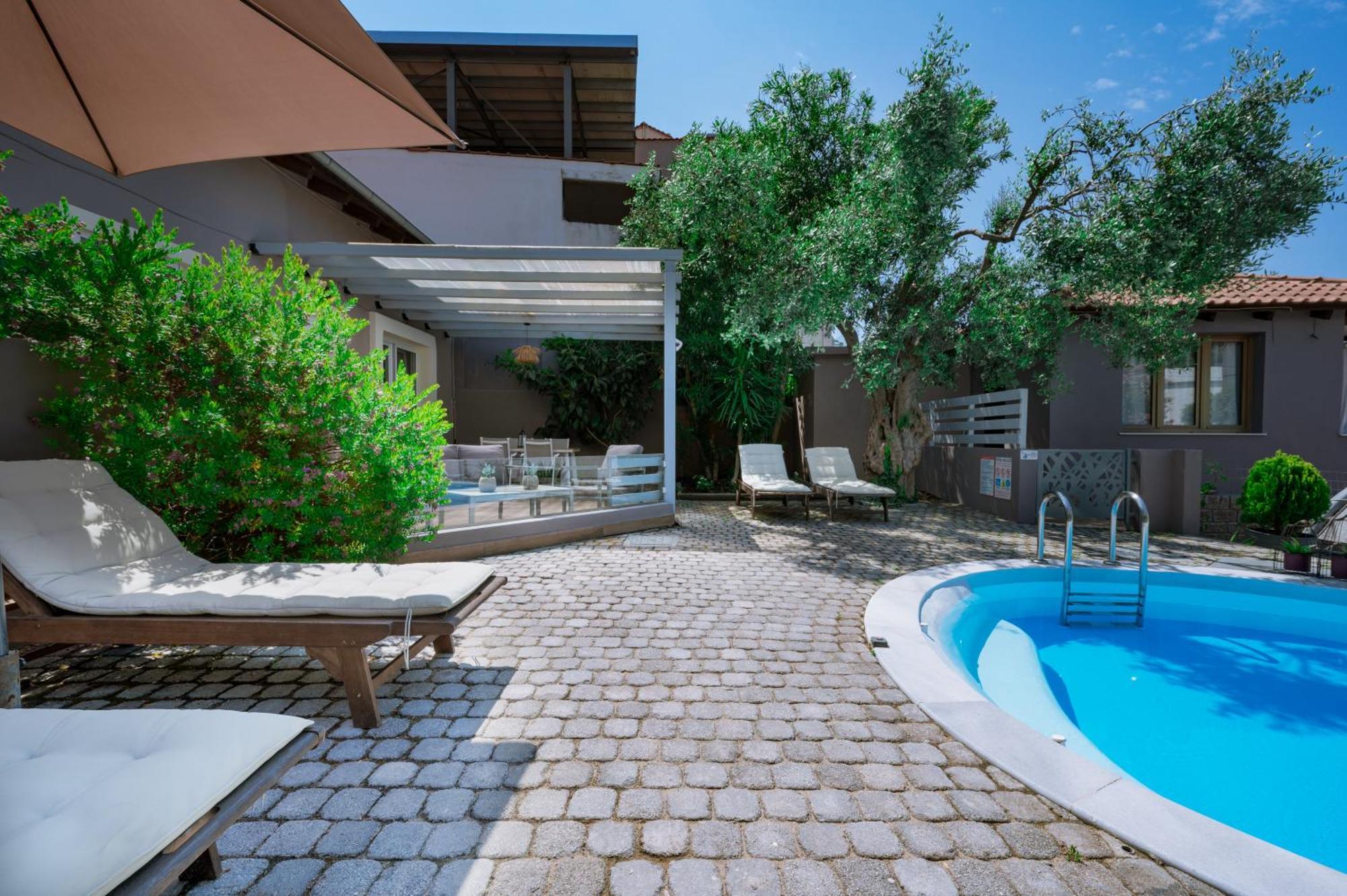 Ktima Papaoikonomou Apartment Потос Екстериор снимка