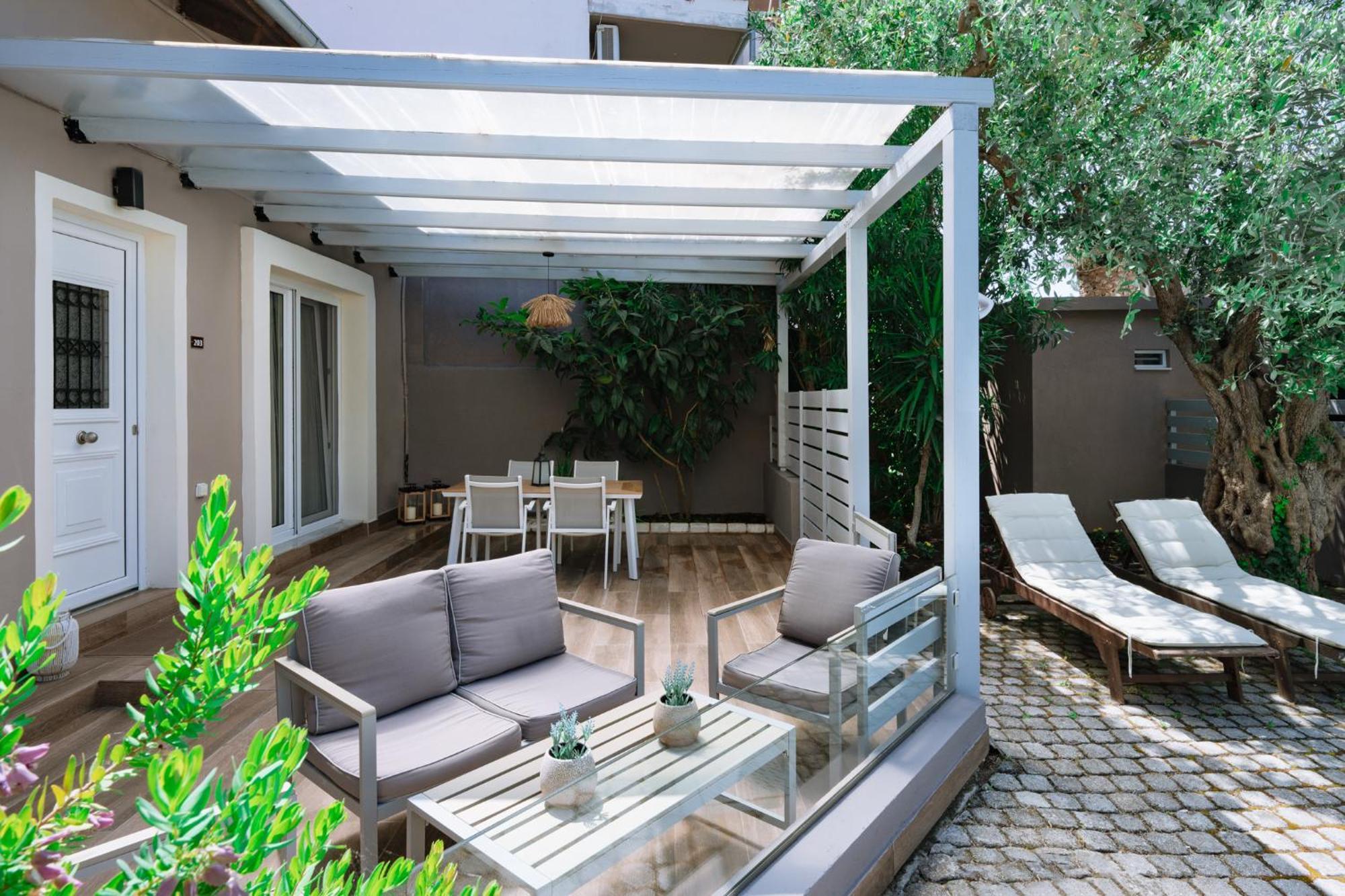 Ktima Papaoikonomou Apartment Потос Стая снимка